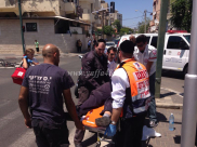  بالصور: إصابة شابين بحادث طرق بين دراجتين ناريتين وسط مدينة يافا